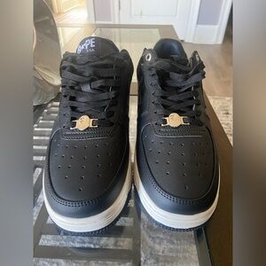 Bapesta All black suede , never worn size 8.5